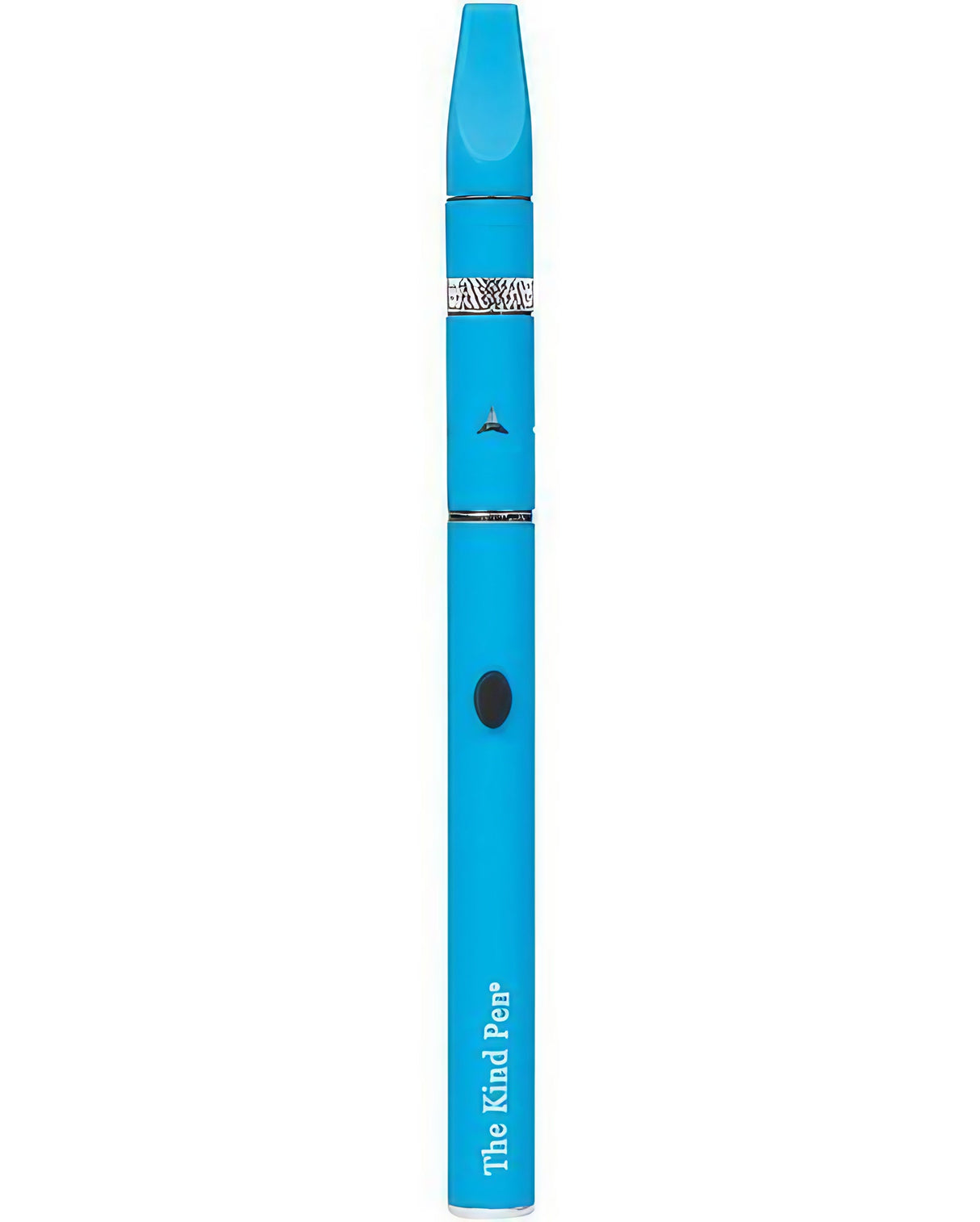 The Kind Pen Slim Wax Vaporizer Pen in Blue, Portable 5" Ceramic Battery-Powered for Concentrates
