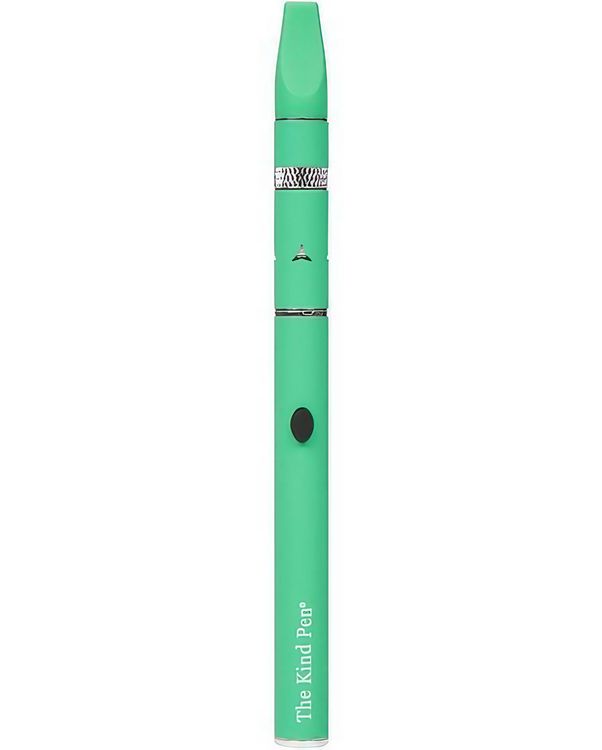 The Kind Pen Slim Wax Vaporizer Pen in Green, Portable 5" Ceramic Battery-Powered, Front View