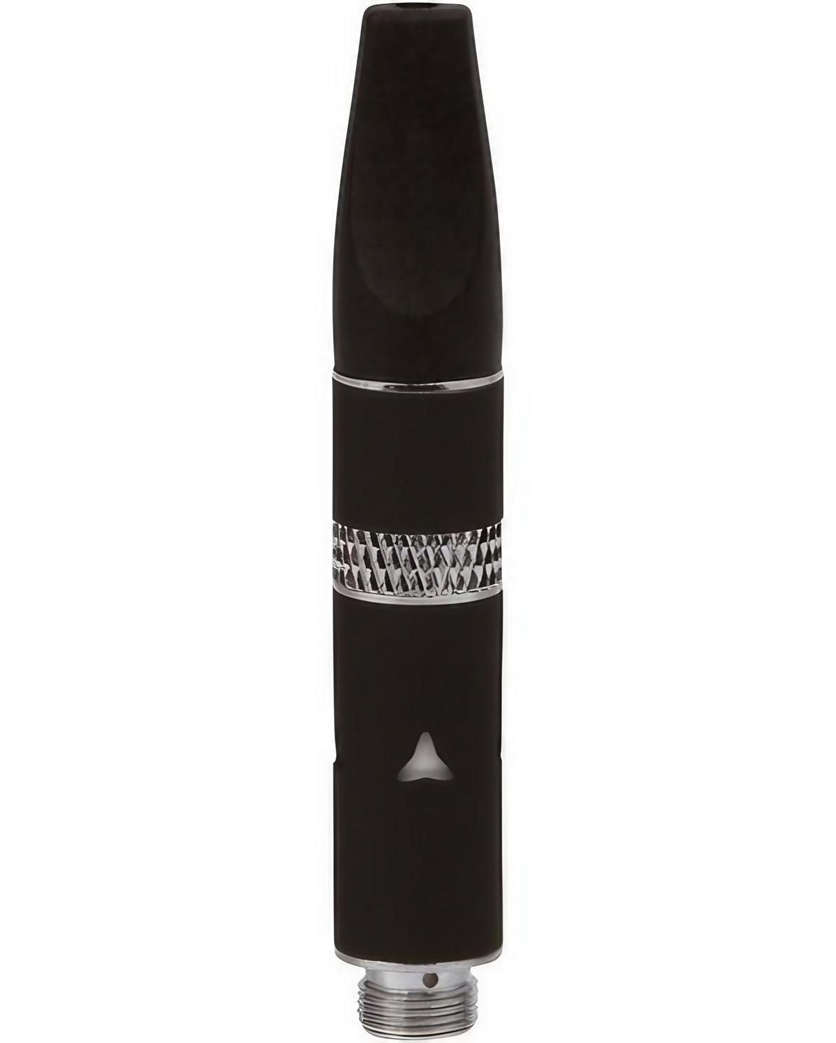 The Kind Pen Slim Wax Vaporizer Pen in Black, Portable 5" Ceramic Device, Front View