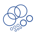Storz & Bickel Mighty O-Ring Set for vaporizer maintenance, various sizes on white background