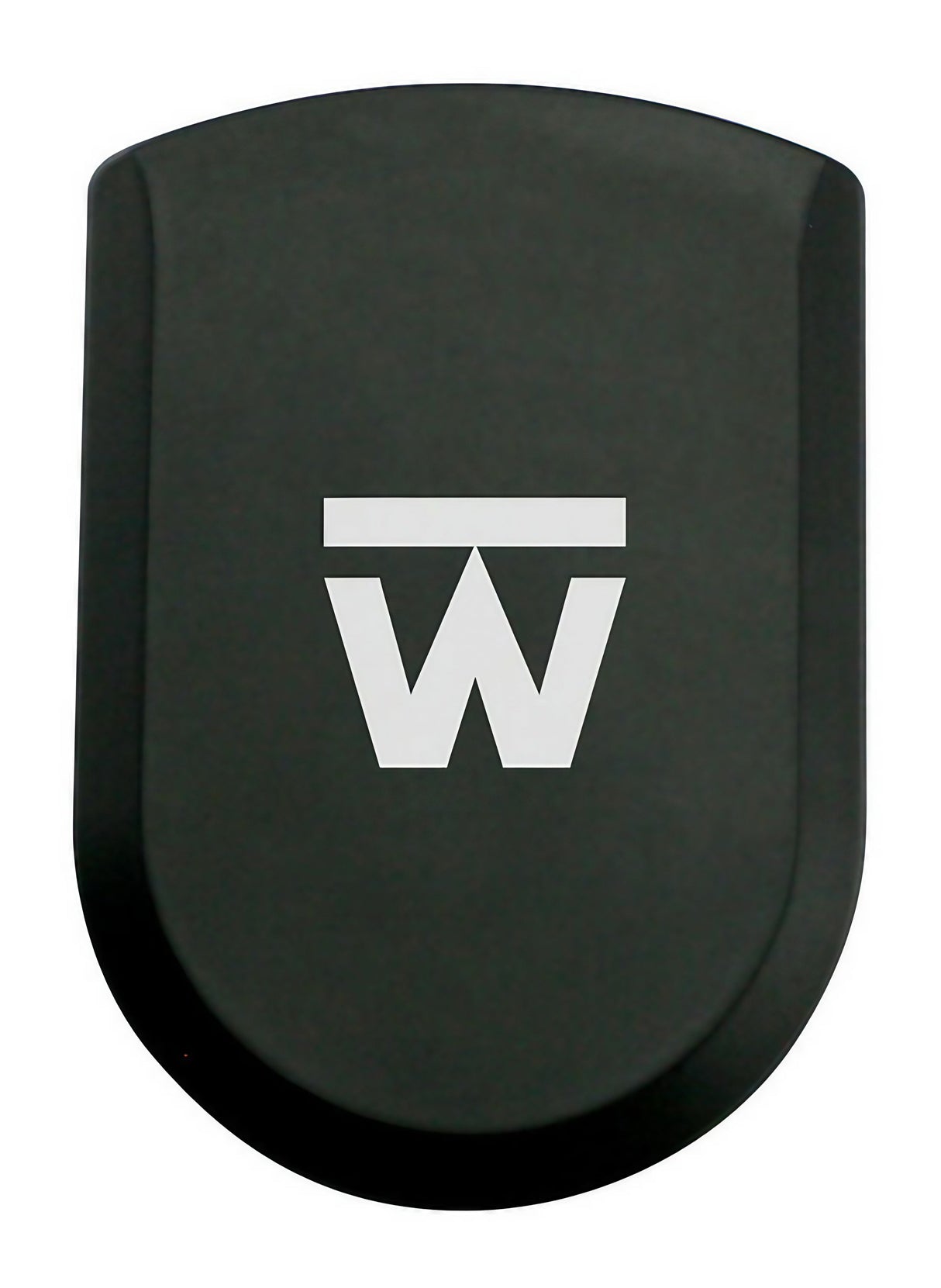 Truweigh Lynx Digital Mini Scale in black, portable compact design, top view