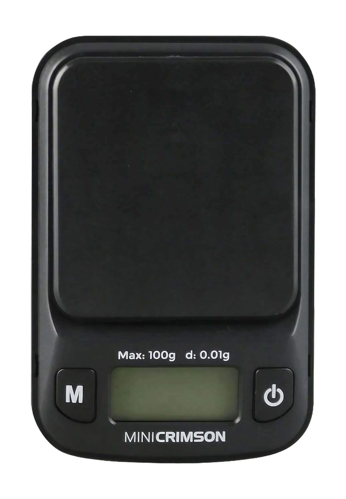 Truweigh Mini Crimson Collapsible Scale, 100g x 0.01g, Portable Black Design