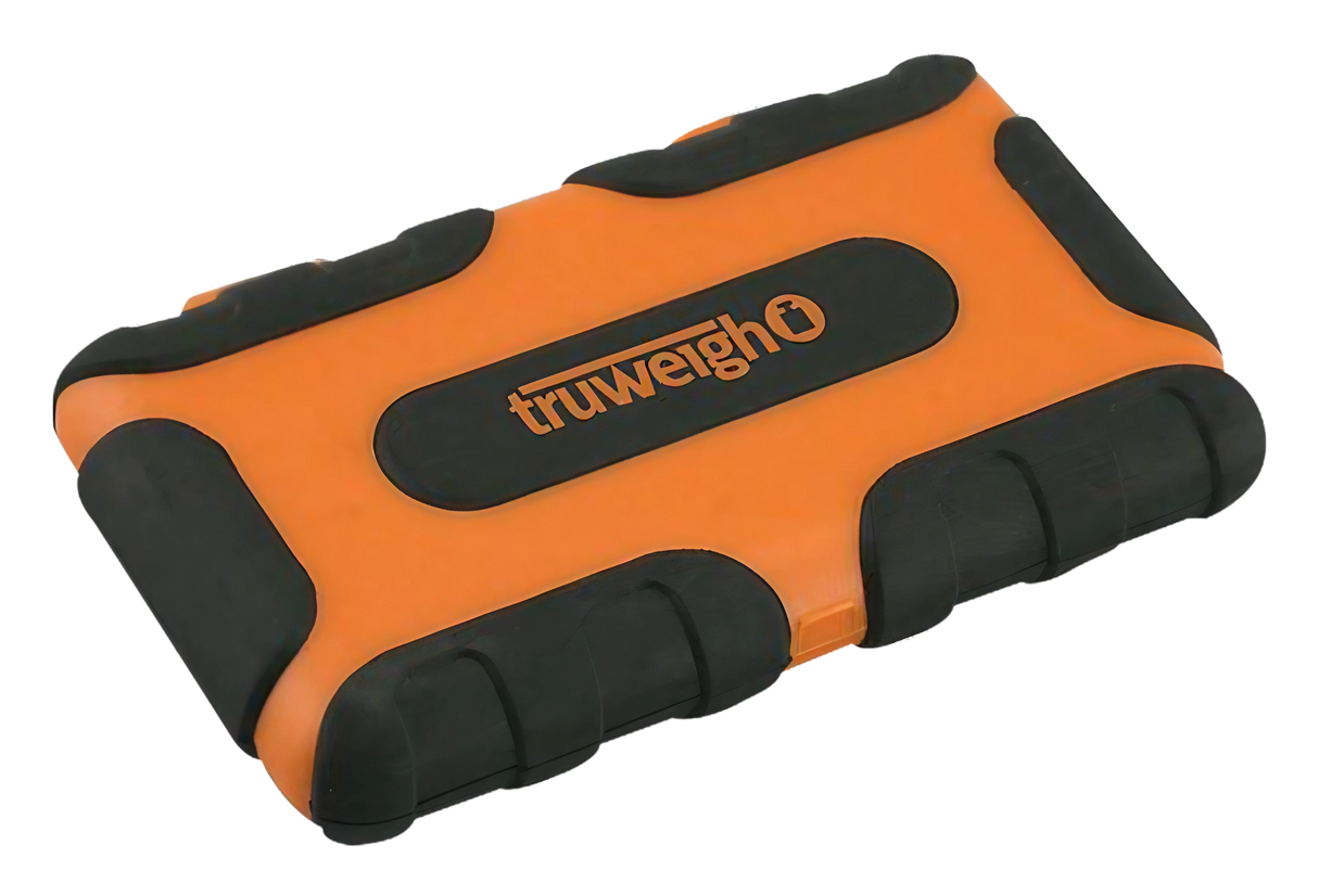 Truweigh Tuff-Weigh Orange Mini Scale - 1000g x 0.1g, Compact and Durable Design