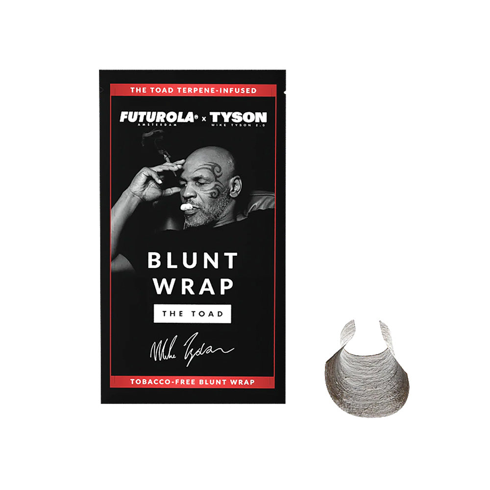 Futurola x Tyson Ranch Terp Infused Blunt Wrap pack, organic hemp, front view
