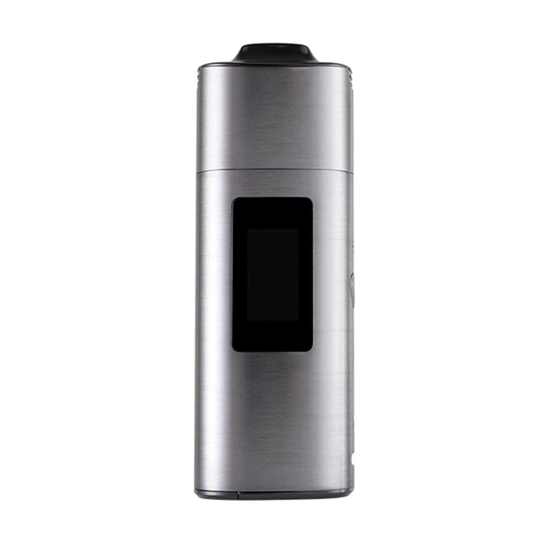 XVAPE XLUX Roffu Lite Vaporizer Kit in Grey, Front View on White Background