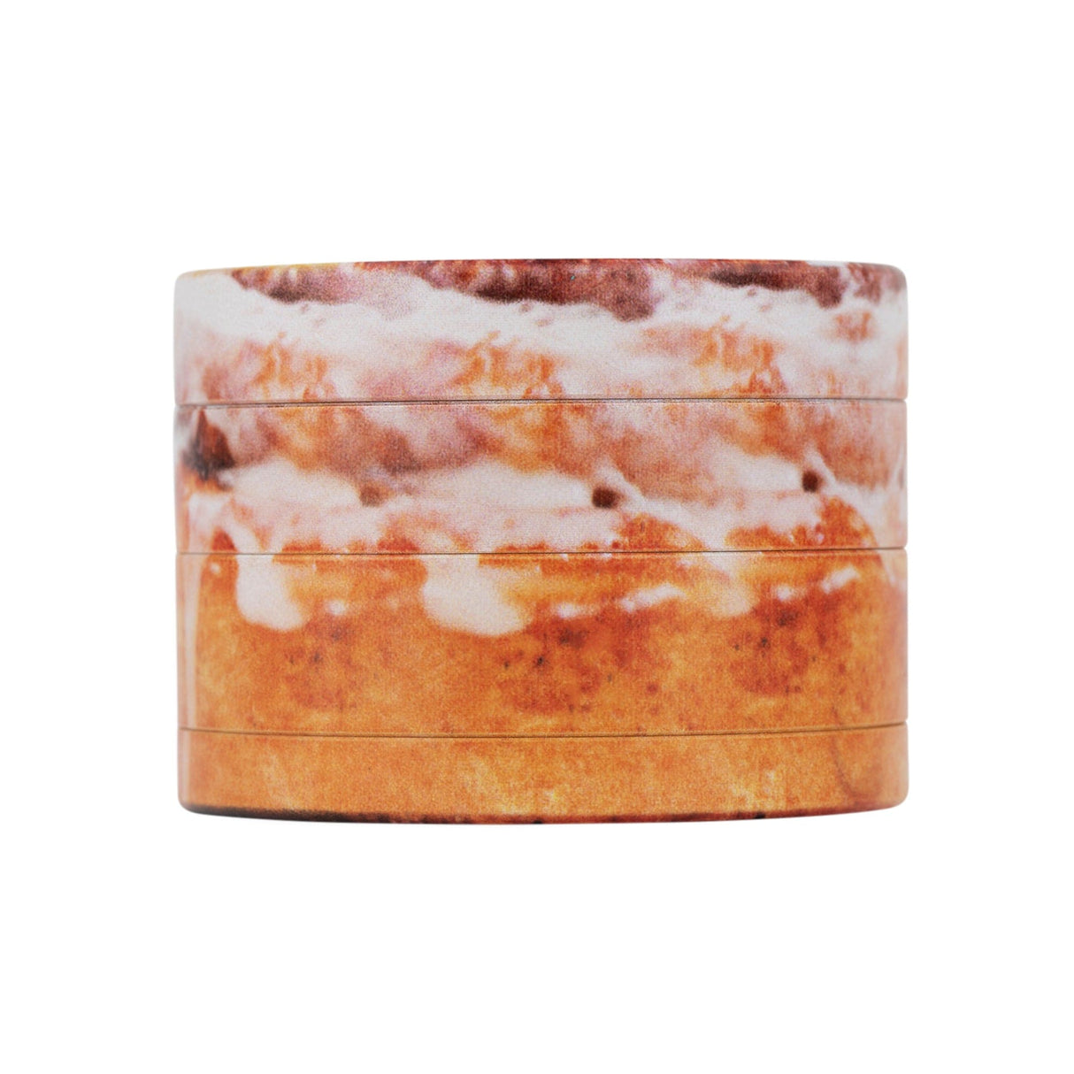 V Syndicate SharpShred Cinnamon Roll 4-Piece Grinder, Compact and Portable Design