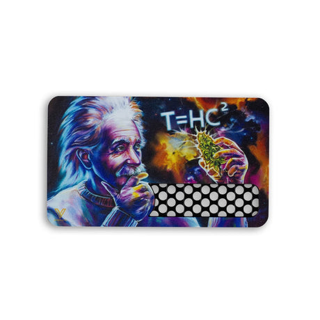 V Syndicate T=HC2 Black Hole Nonstick Grinder Card with Einstein Design - Front View