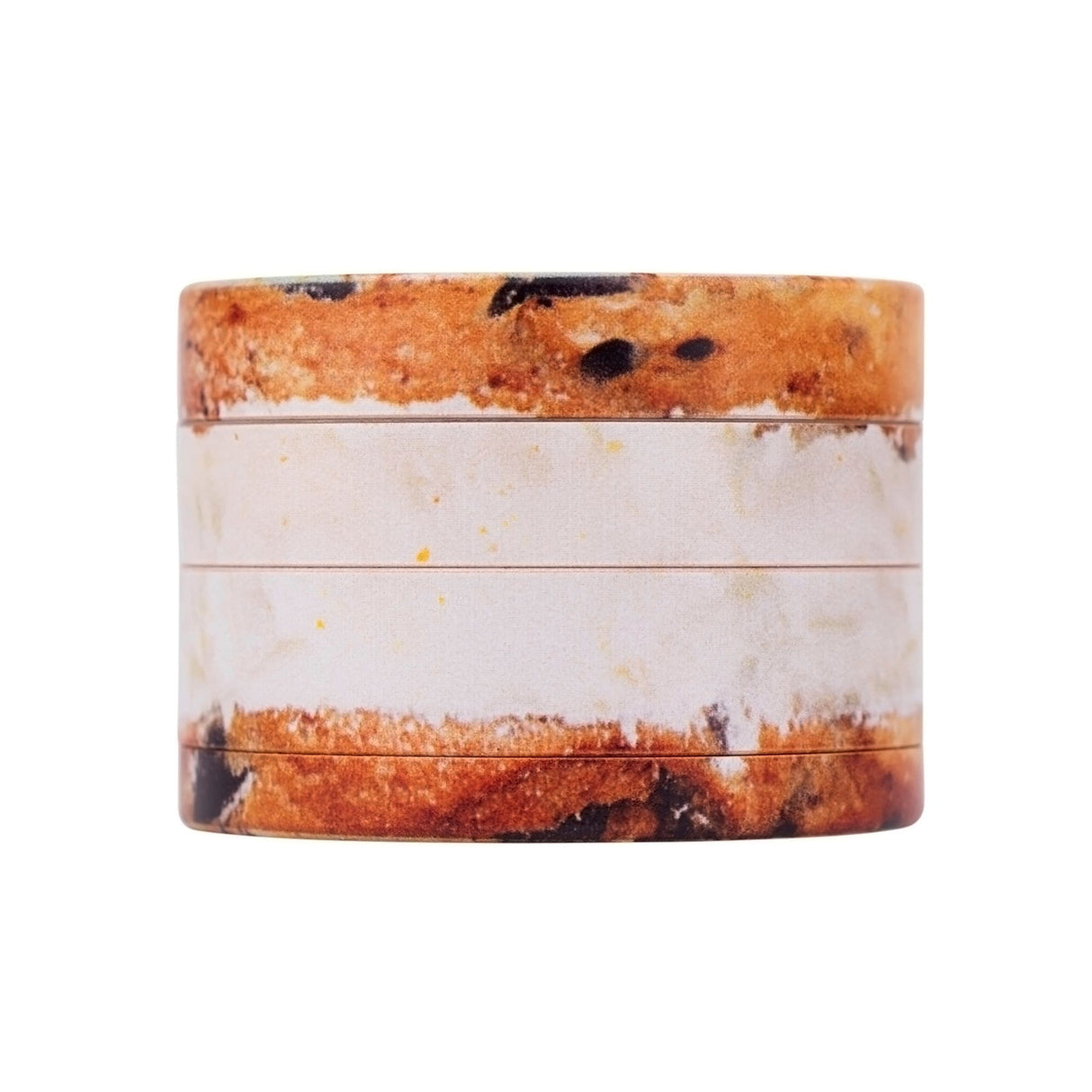 V Syndicate Ice Cream Sandwich 4-Piece SharpShred Grinder, 63mm, compact and portable