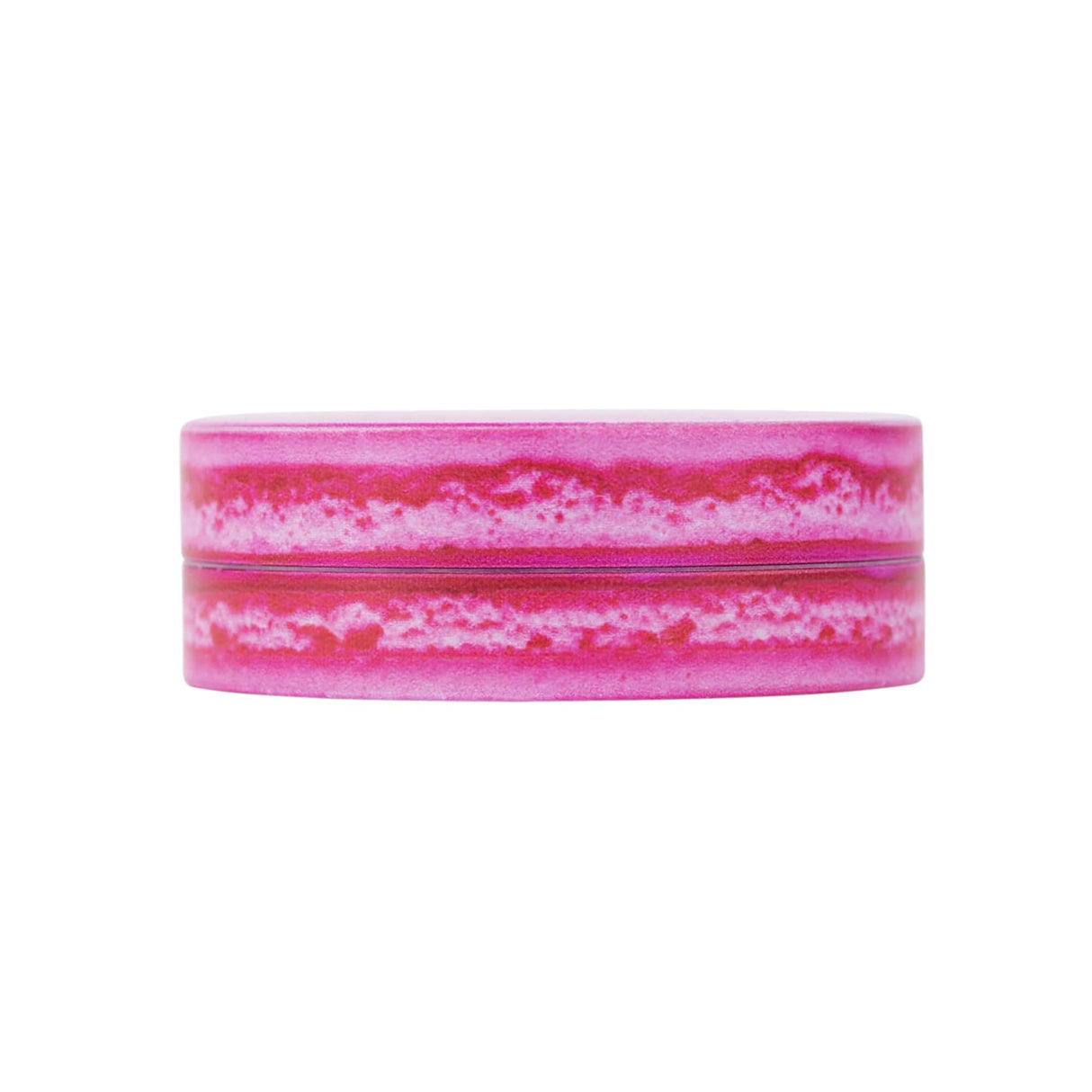 V Syndicate Macaron Raspberry 2-Piece SharpShred Grinder, Compact Design, Front View