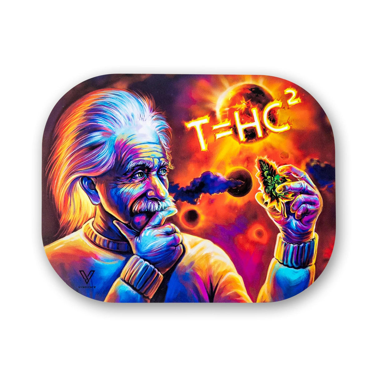 V Syndicate T=HC2 Solar Diesel Mag-Slaps, colorful magnetic rolling tray, front view