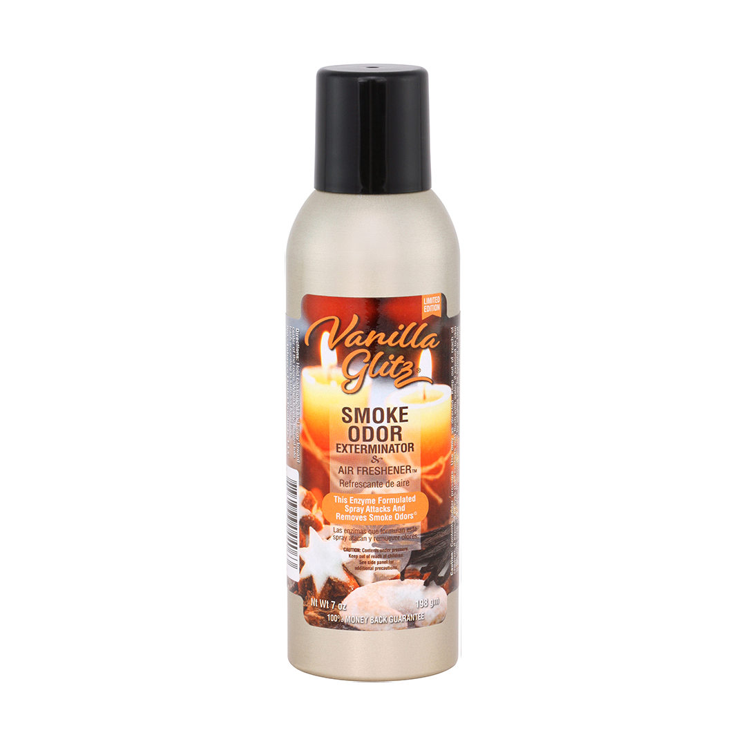 Smoke Odor 7oz Enzyme Odor Eliminator Spray - Vanilla Glitz Scent Front View