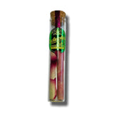 CaliGreenGold LaRosé 2g Rose Petal Cones Variety Pack in Glass Tube - Front View