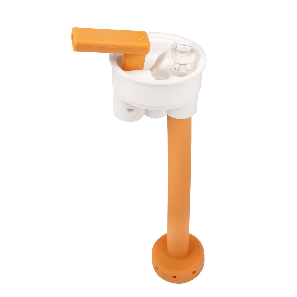 PILOT DIARY POTO Water Bottle Bong with Orange Adapter, Portable and Discreet Design