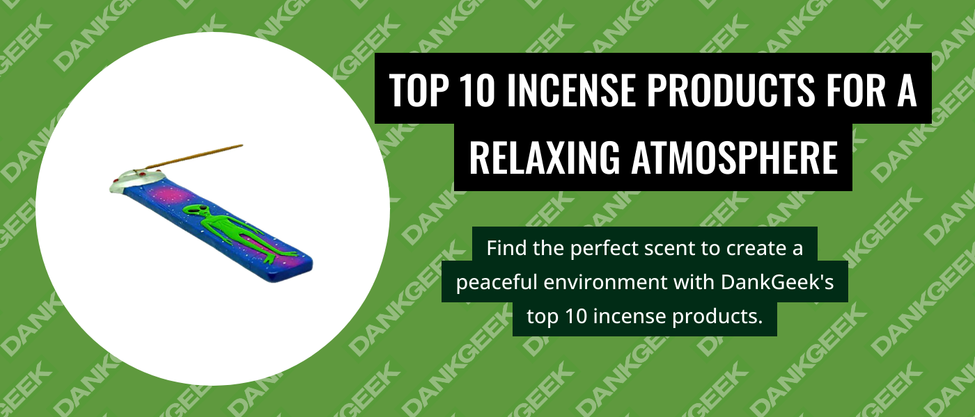 Top 10 Incense Products for a Relaxing Atmosphere