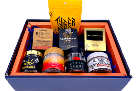 cannabis mystery box, unboxing cannabis accessories, marijuana paraphernalia