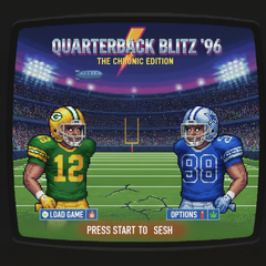 The Quarterbacks: Football Themed Glass Pipes & Gear logo