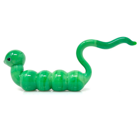 AFM Caterpillar Glass Dabber Tool with green color accents on white background