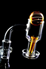 Quartz Male Terp Slurper Banger “Screw Set” – 2 mm – Marble & Pillar