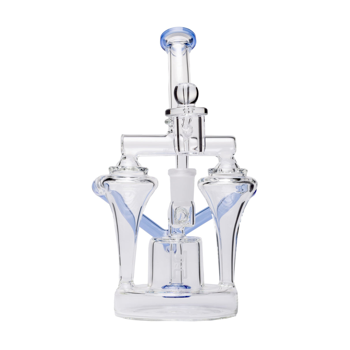 Human Grade Dualing Recycler Dab Rig