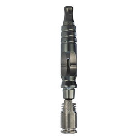 DynaVap HyperDyn Vaporizer, sleek portable design, front view on seamless white background