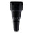DynaVap Bonger in Black, secondary studio product photo showing the silicone body's 10mm and 14mm taper ends.
