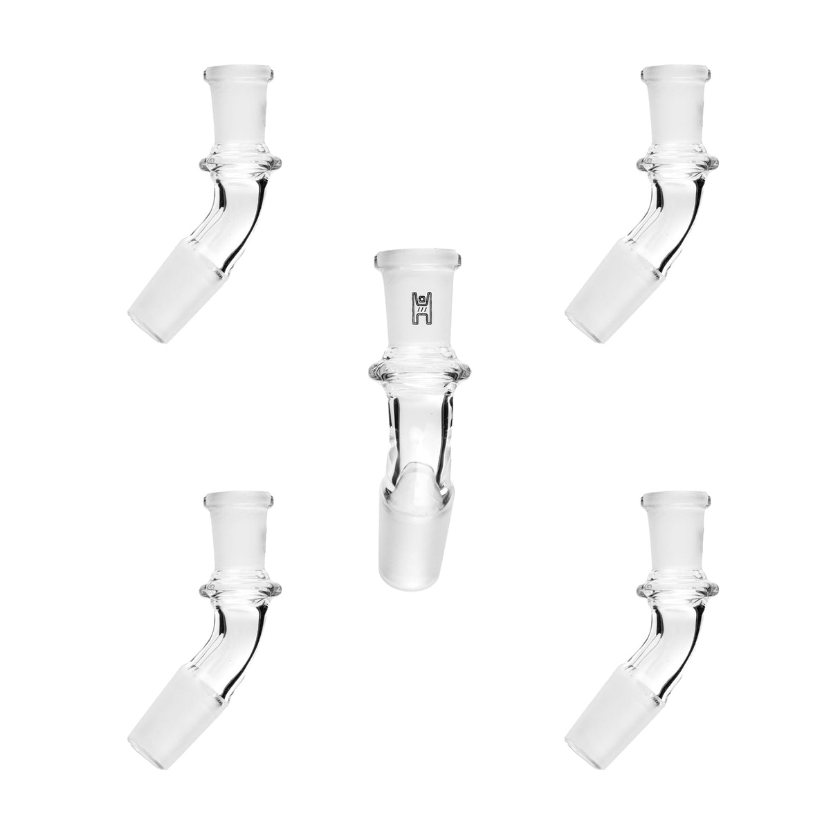 Human Grade Glass Adapters - 5 Pack