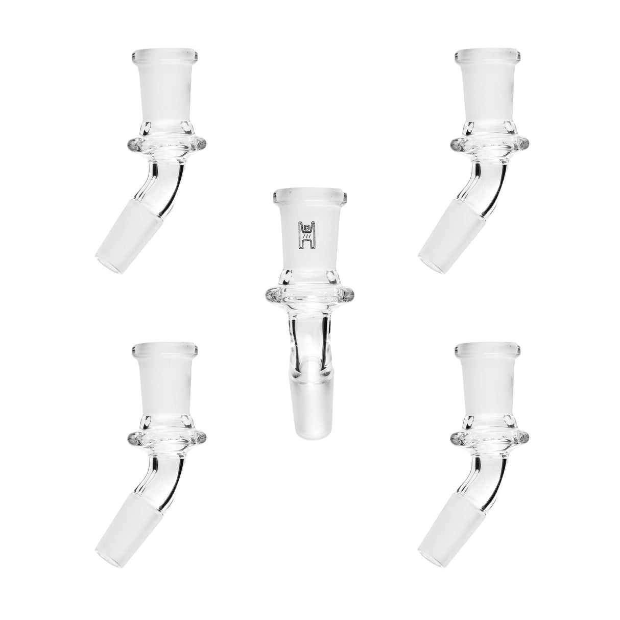 Human Grade Glass Adapters - 5 Pack