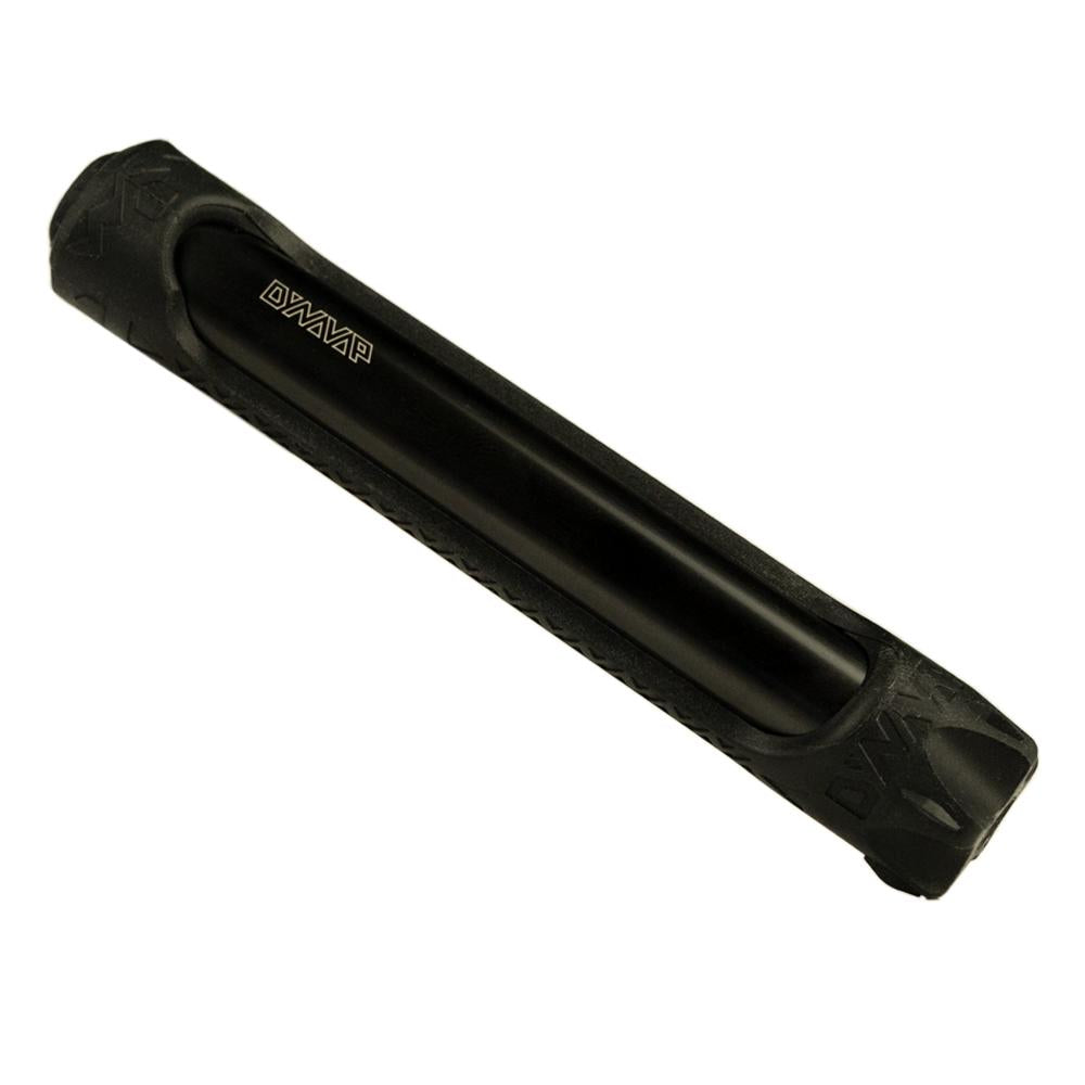 DynaVap SlingStash pictured with a standard-length device inserted to show the fit inside the tube.