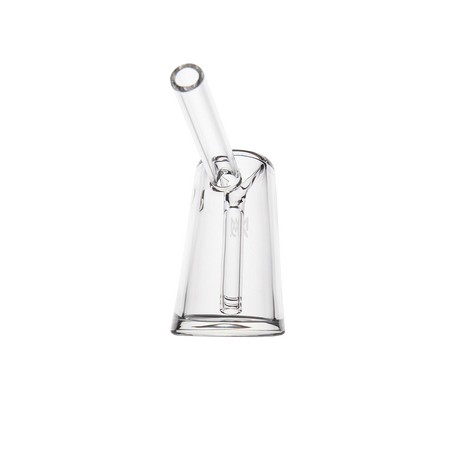 MJ Arsenal Fulcrum Bubbler made of Borosilicate, front view on a seamless white background