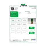 Green Monké 25mg Delta 8 Tropical Citrus Drink - Front View with Certificate of Analysis