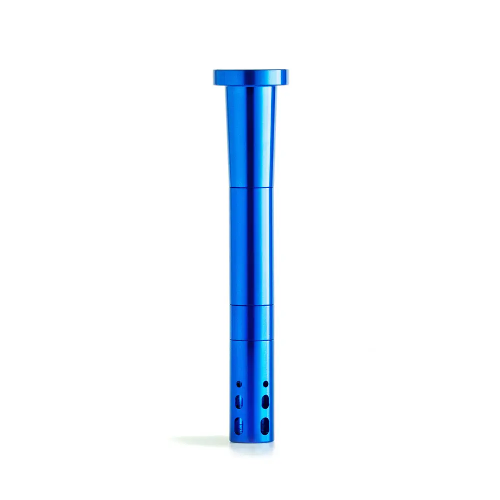 Chill Unbreakable Aluminum Downstem in Royal Blue - Front View - Durable and Easy to Clean