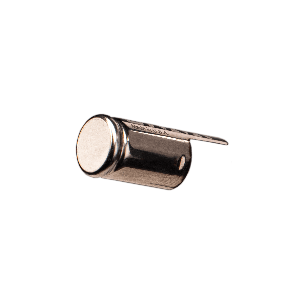 DynaVap Captive Cap replacement part shown at an angle, isolated product photo highlighting the cap's rounded top.