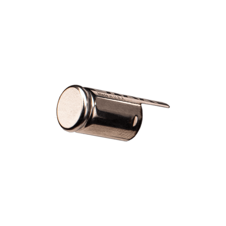 DynaVap Captive Cap replacement part shown at an angle, isolated product photo highlighting the cap's rounded top.