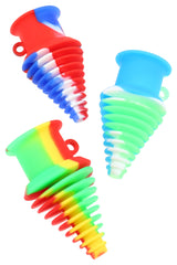 Silicone Water Pipe Mouthpiece – 1½″ - Assorted Colors