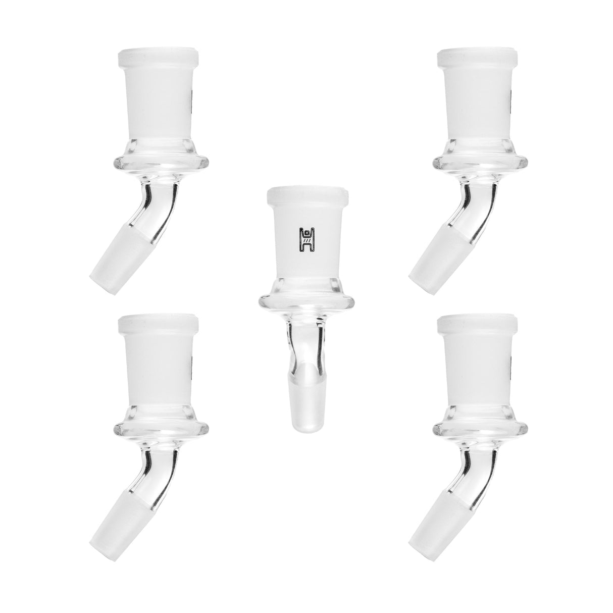 Human Grade Glass Adapters - 5 Pack