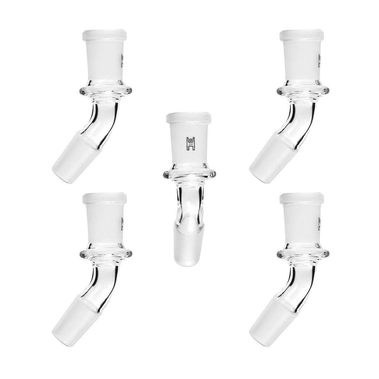 Human Grade Glass Adapters - 5 Pack