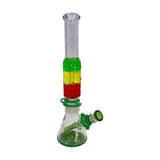 Rasta Glycerin Coil Beaker