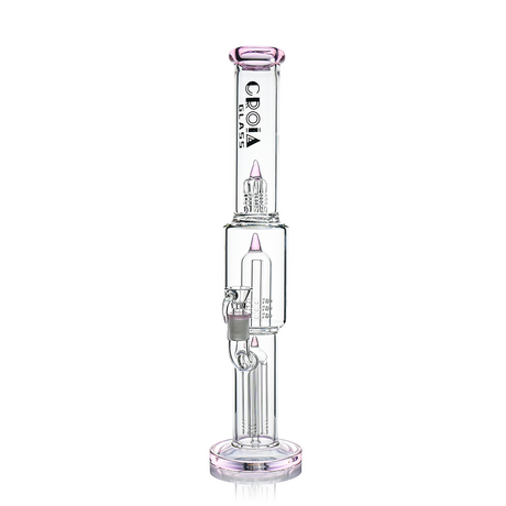 16" Triple Rocket-Perc Scientific Glass Bong | Croia Glass
