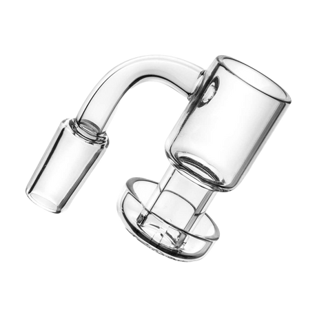 PILOT DIARY 14mm Terp Slurper Quartz Banger - Clear, Angled Side View