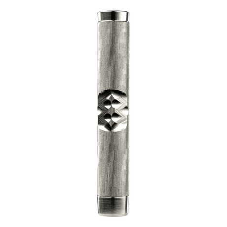 DynaVap The M 7 XL vaporizer product photograph showing the stainless steel finish from another viewpoint.