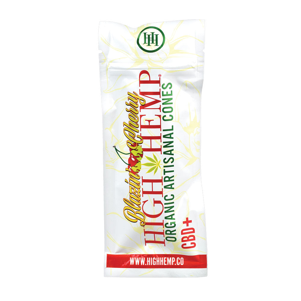 High Hemp Organic Artisanal Cones 2-pack display front view on white background