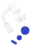 Quartz 14.5 mm Male Terp Slurper Banger – 2 mm Thick