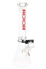 ROOR 5 mm Beaker Bong with Ice Pinch – Glass-on-Glass Classic