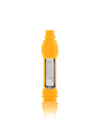 GRAV 16mm Octo-taster Hand Pipe with Mustard Yellow Silicone Skin - Front View