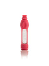 GRAV 16mm Octo-taster Chillum in Pink with Silicone Skin, Front View on White Background