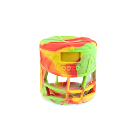 Ooze Prizm Silicone-Wrapped Glass Stash Jar