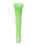 3" Glow in the Dark Silicone Downstem for Bongs, 18mm to 14mm, Front View