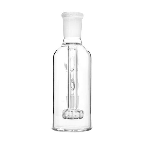 PILOT DIARY 18mm Ash Catcher 90 Degree, Clear Glass, Front View on Seamless White Background
