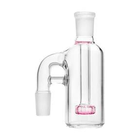 PILOT DIARY 18mm 90 Degree Ash Catcher in Pink, Front View on Seamless White Background