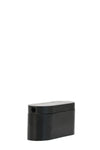 Thick Ass Glass 1.75" Metal Twister Stealth Dry Pipe in Black - Front View